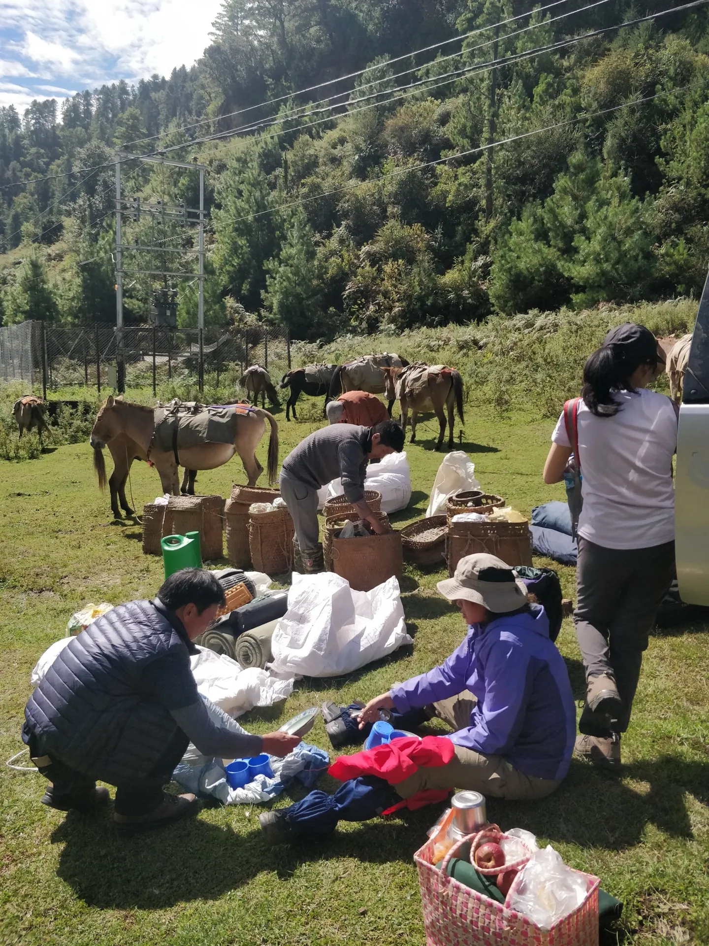 Bhutan Monastery Golden Hour Sunset